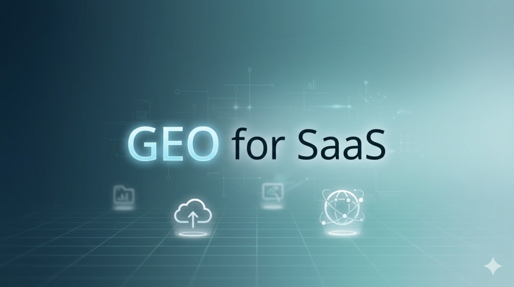 GEO for SaaS: Complete Playbook