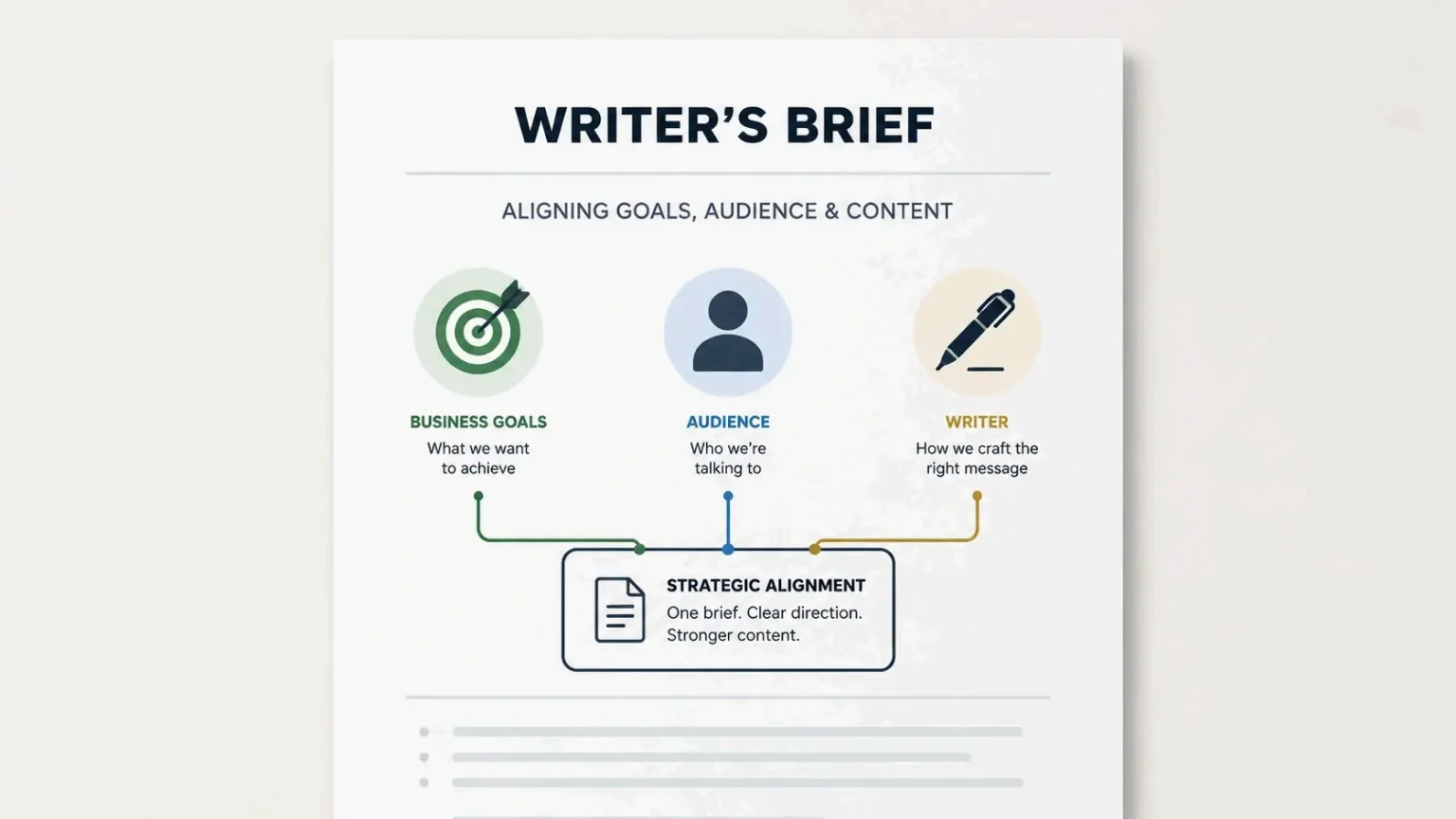 Writers Brief: How to Write One That Gets Great Content