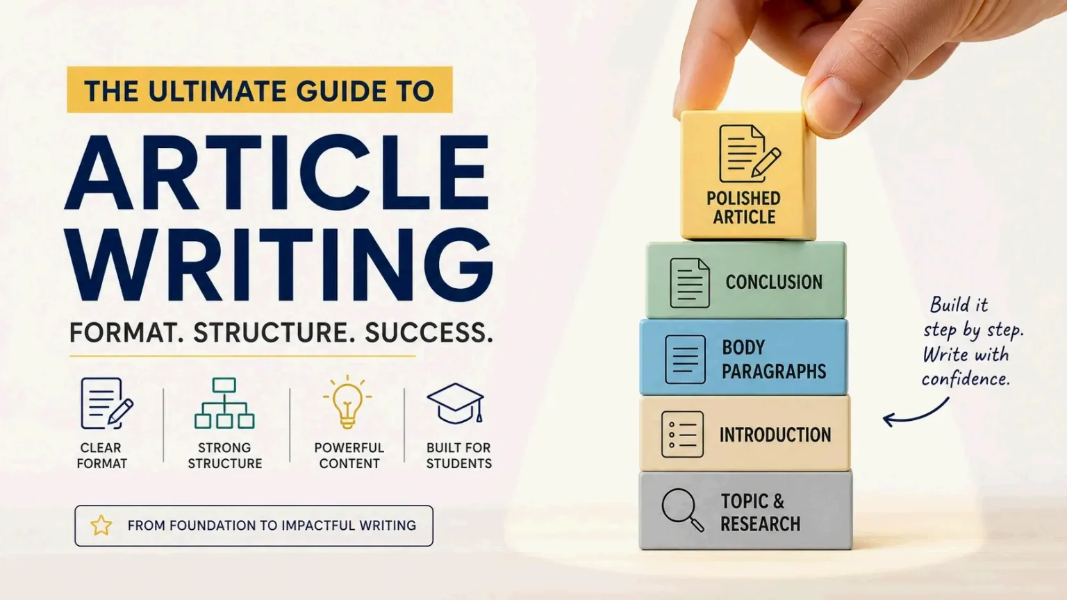 Article Writing With Example: A Step-by-Step Format & Guide for Students